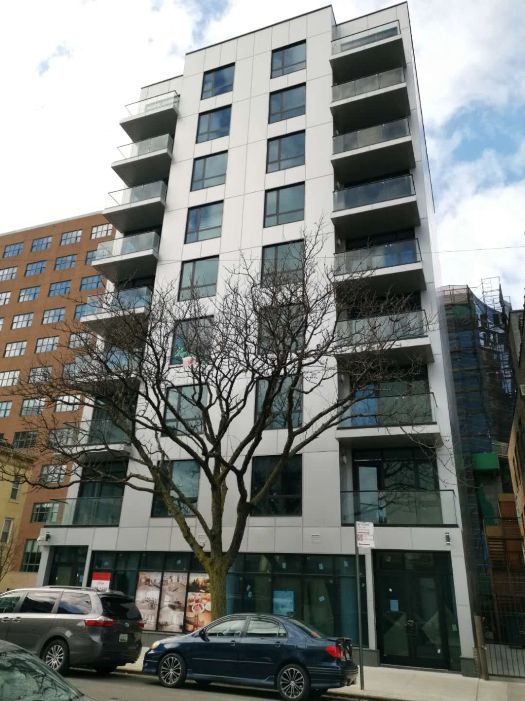 Exterior photograph: Residential facade